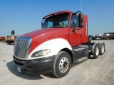 2009 IH PRO STAR TRUCK, DAY CAB, MAX FORCE, 10 SPD., AR, SHOWS 528,733 MILE