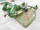 JD MX8 MOWER, 2 PT., 540 PTO, DUAL TAIL WHEELS, HYDRAULIC SIDE SHIFT