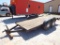 14' UTILITY TRAILER, TA, WOOD FLOOR