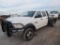 2012 DODGE 4500 PICKUP, CUMMINS DSL., AUTO, CREW CAB, DUAL WHEELS, 19.5 TIR