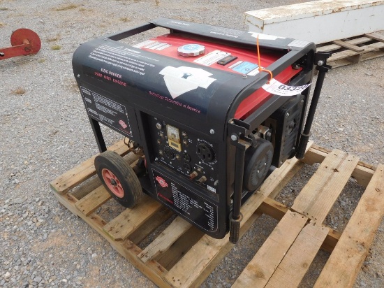 POWER SYSTEM OF AMERICA 9,000 WT PORTABLE GENERATOR, GAS, ELEC. START, 110