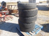 (4) USED 305/70 R17 TIRES, (1) ST2351801R60 TIRE ***SOLD TIMES THE QUANTITY