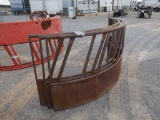 8 1/2' ROUND BALE FEEDER