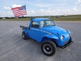 1966 VW BEETLE CUSTOM BUG TRUCK, 4 SPD., GAS, RESTORED, CAR SHOW WINNER, SH