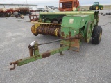 JD 346 SQUARE BALER, WIRE