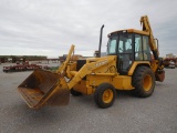 1993 JD 310 D BACKHOE, CAB, EXTENDAHOE, 2WD SHOWS 6892 SN:T0310DA791644