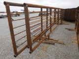 24' FREE STANDING CATTLE PANELS W/6' GATES ***SOLD TIMES THE QUANTITY***