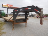 TARGET 8' X 24' GN FLATBED TRAILER, TA, (R) NO TITLE