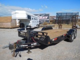 2007 GR TRAILER, 18' + 2' DOVE TAIL, BP, 84