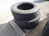 (2) 275/80R22.5 (1) 275/70R TRAILER TIRES **SOLD TIMES THE QUANTITY***
