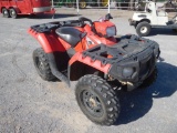 2010 POLARIS 550 SPORTSMAN 4 WHEELER,  AUTO, 4 X 4, SHOWS 632 MILES, (Y) VI