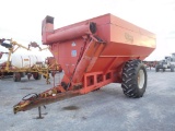 KILSBORO 700 BU. GRAIN CART, SINGLE AXLE, FLOATATION TIRES, 1000 PTO