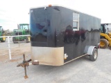 PACE 6 X 12 ENCLOSED TRAILER, SA, BP (R) NO TITLE