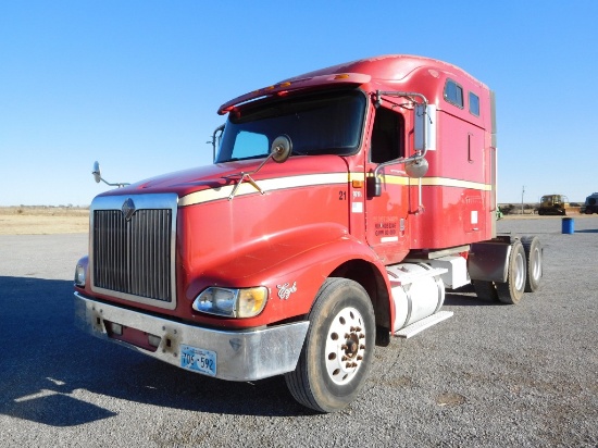 2003 IH 9200i TRUCK, CAT C12, 355 HP, SUPER 10, ALUM. 22.5, SHOWS 947,692 M