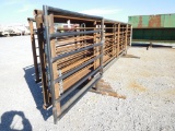 24' FREE STANDING PANELS (1 W/6' GATE, *** SOLD TIMES THE QUANTITY***
