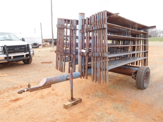 30 - 10' CATTLE PANELS W/TRAILER