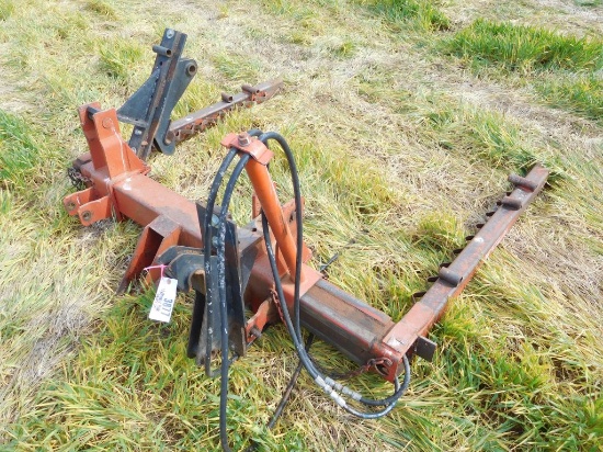 Hydraulic Bale Squeezer, Front End Loader Mount with Brackets