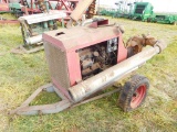 Berkley Creek Pump, Model B4J, 6 Cyl., On Trailer (Does Not Run)