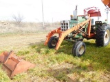 Oliver 1850 Tractor, LP, 3 Pt., PTO, Dual Hyd., w/DuAl Loader (Does Not Run