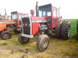 MF 1155 Tractor, Dsl, Cab, 3 Pt., PTO, Duals, 18.4 x 38, Dual Hyd., Shows 4