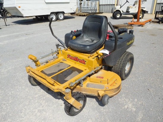 HUSTLER ZTR MOWER, 52" DECK, MODEL 926501, FAST TRACK Z ***MOTOR IS LOCKED