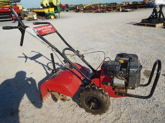 SOUTHLAND GARDEN TILLER, 18", GEAR DRIVE TRANS.