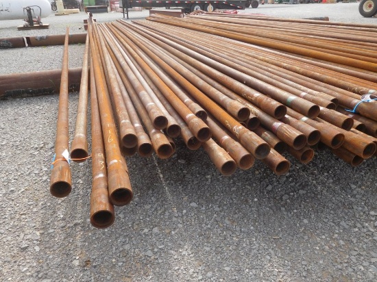 2 3/8" PIPE***SOLD PER FOOT, TIMES THE MONEY***