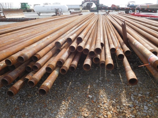2 3/8" PIPE***SOLD PER FOOT, TIMES THE MONEY***
