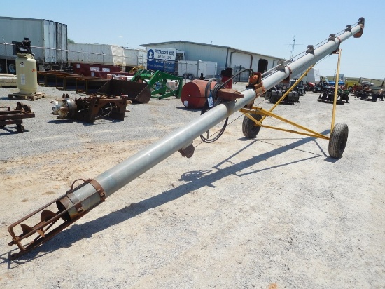 8" X 33' TRANSPORT AUGER, HYD.