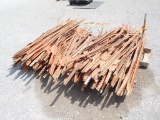 LOT OF USED T-POSTS, APPROX. 134 POSTS
