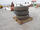 3 TIRES (1) 7060 - 15SL (NEW), (1) P215 - 75R15 (NEW) (1) 7.60 - 15SL (USED