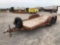 16' FLATBED TRAILER, BP, TA (R) NO TITLE
