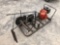E-Z ROLL WIRE ROLLER W/ 8 HP BRIGGS & STRATTON ENGINE