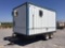 8' X 16' BATHROOM TRAILER, DUAL TA, HOTWATER HEATER, WINDOW AC UNIT, DRYER, 220 eLECT. BOX (R)