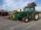1997 JD 6400 TRACTOR, C&A, 3PT, PTO, DUAL HYD., W/JD 620 QUICK ATTACH. LOADER W/BUCKET & SPIKE