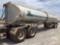 1966 FRUEHAUF TANKER TRAILER, 8150 GAL., ALUM., TA,