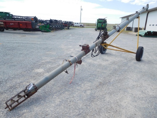 6" X 36' GRAIN AUGER, HYD. DRIVE