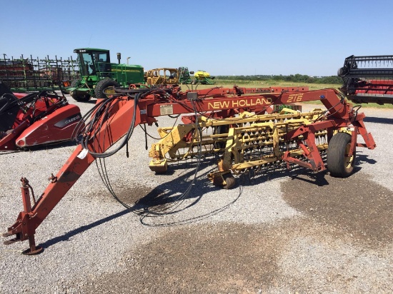 NEW HOLLAND 216 HAY RAKES, TWIN RAKES, HYD. FOLD