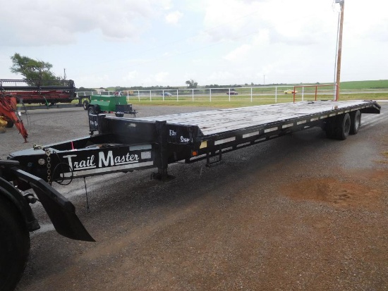 TRAILMASTER 8' X 35' FLATBED TRAILER, PLUS