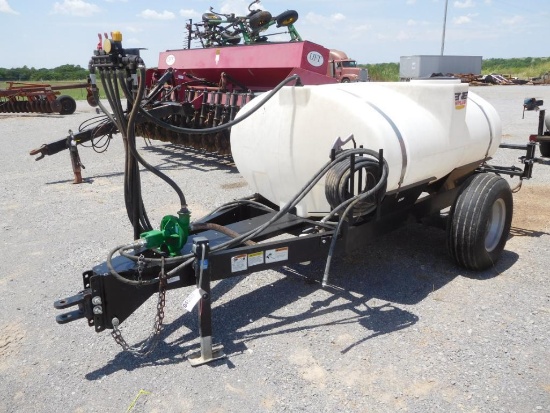 WYLIE 500 GAL. SPRAYER, POLY TANK, SA, PTO, HYD. OR GAS ENGINE DRIVEN