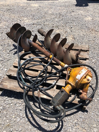 DANUSER 10" HYDRAULIC POST HOLE DIGGER