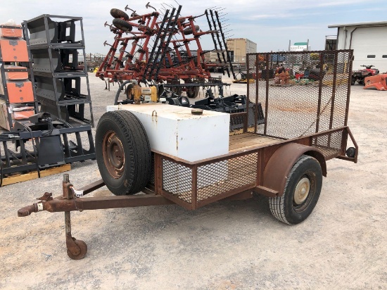 SHOPBUILT 5' X 8' UTILITY TRAILER