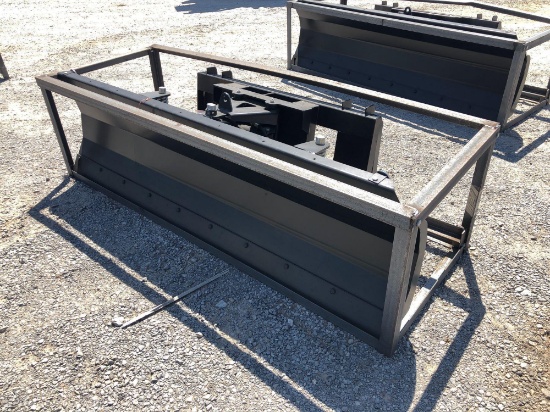 83" SKID STEER HYD. DOZER BLADE, UNUSED