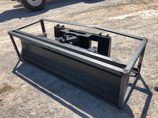 83" SKID STEER HYD. DOZER BLADE, UNUSED