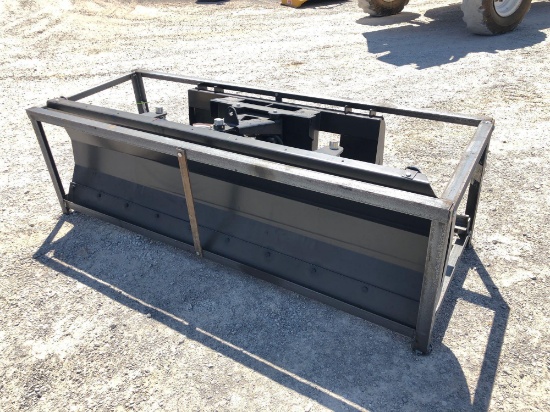 83" SKID STEER HYD. DOZER BLADE, UNUSED