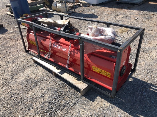 72" SKID STEER ROTARY TILLER, UNUSED