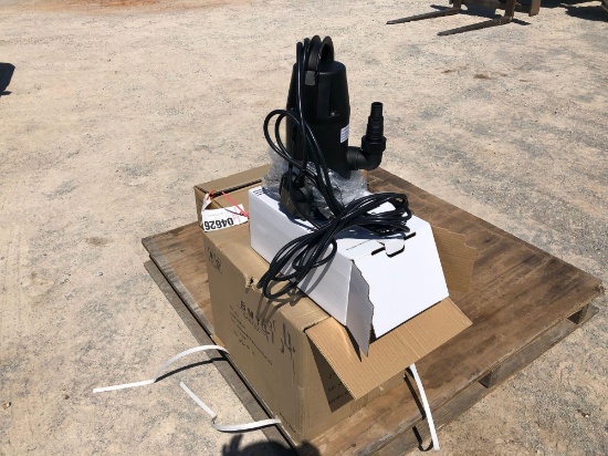 1 - 1 1/4 HP SUMP PUMP, ***SOLD TIMES THE MONEY***