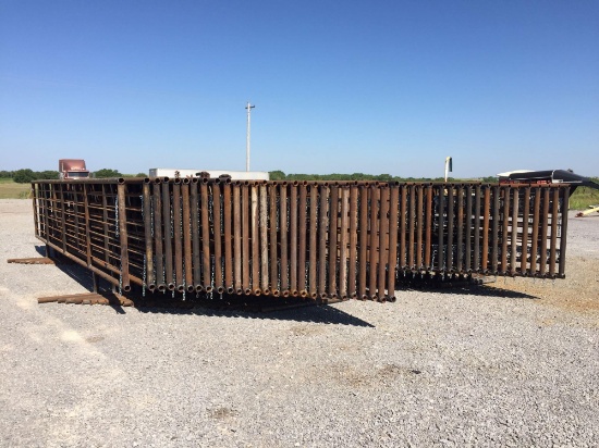 24' HD FREE STANDING PANELS W/14' GATE ***SOLD TIMES THE MONEY***