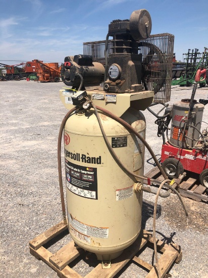 INGERSOLL-RAND 5 HP. AIR COMPRESSOR, SINGLE STAGE