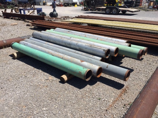 8" STEEL PIPE (8 1/2' - 12' LENGTHS) ***SOLD TIMES THE MONEY***